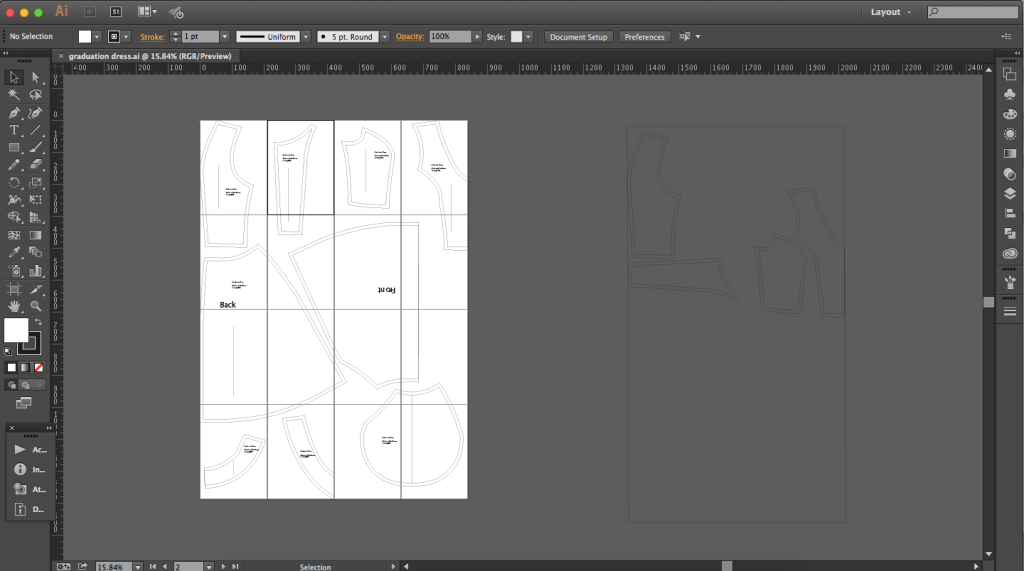 Adobe Illustrator for Pattern Cutting Shortcuts